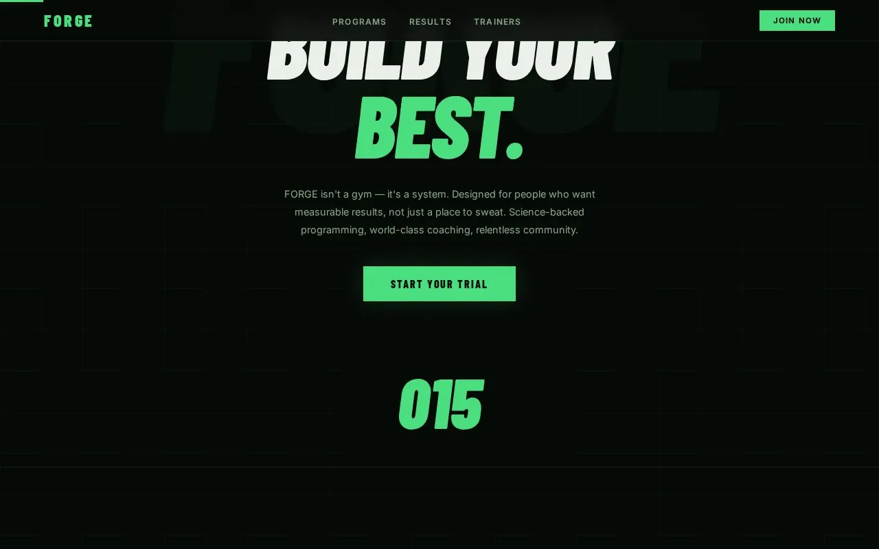 FORGE demo site