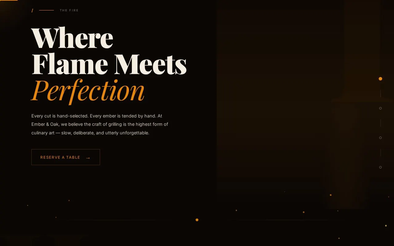 Ember & Oak demo site